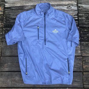 SOLD—Antigua Quarter Zip Golf Windbreaker